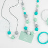 Selection of Teething Necklaces and Bangles by Seb And Roo.