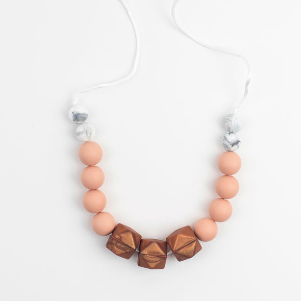 Modern Copper Nursing Necklace - Sebandroo