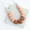 Copper Silicone Teething Necklace - Sebandroo