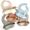 Modern Pastel Colours | Seb And Roo Silicone Weaning Bibs