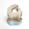 Soft Silicone Weaning Bibs in Muted Tones