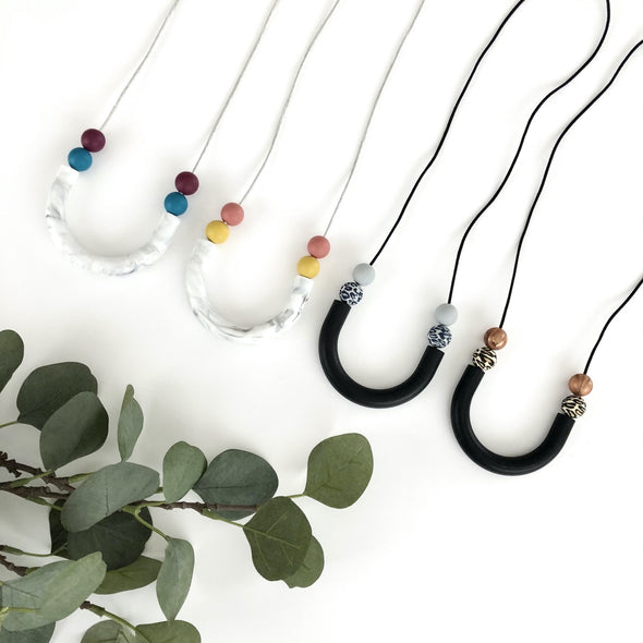 Modern Nursing Necklace for Mum and Baby