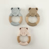 Neutral Colours of Bear Baby Teethers