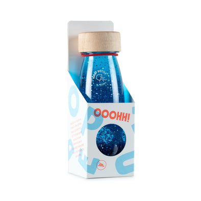 Petit Boum Sensory Float Bottle Blue
