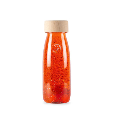Orange Float Sensory Bottle by Petit Boum