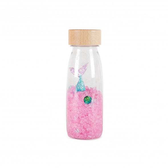 Petit Boum Sensory Sound Bottle Pink Mermaid 