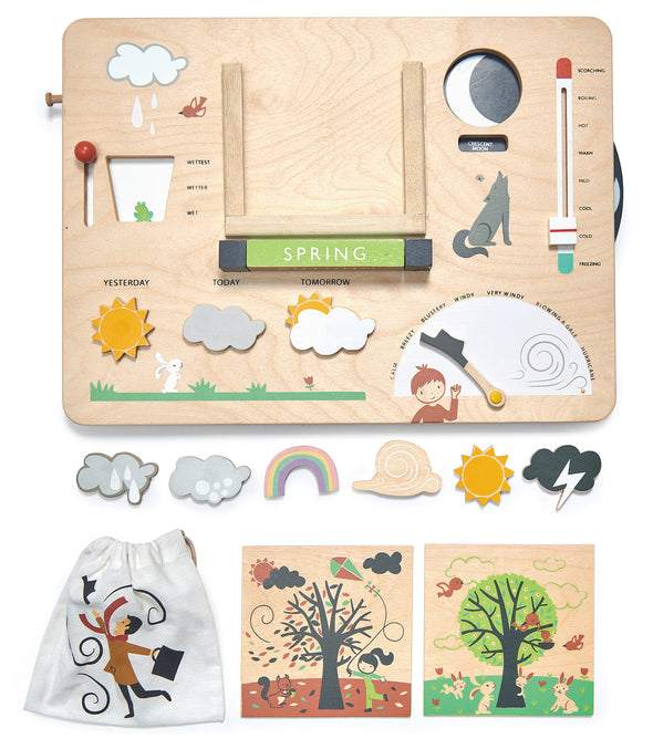 Weather Board and Pieces by Tender Leaf Toys