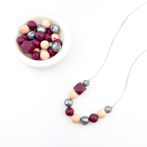 Mulberry Teething Necklace - Sebandroo