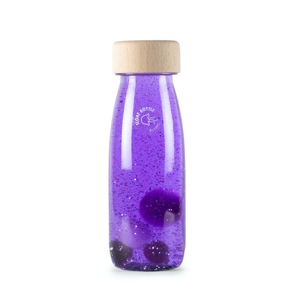 Purple Sensory Float Bottle by Petit Boum
